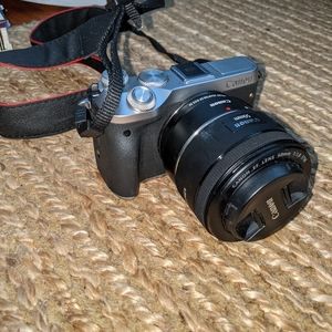 Camera body, lens, mic, led light